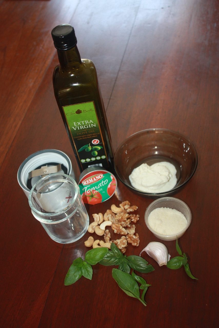 Pesto Siciliana Ingredients